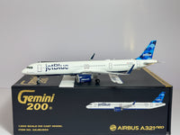 JetBlue Airbus A321neo 1:200 Gemini Jets N2002J (G2JBU869)