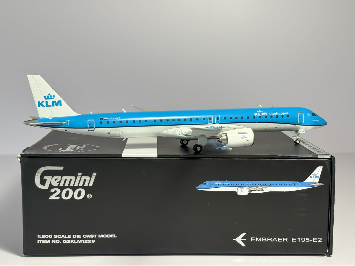 KLM Cityhopper Embraer E195-E2 1:200 Gemini Jets PH-NXE (G2KLM1229)