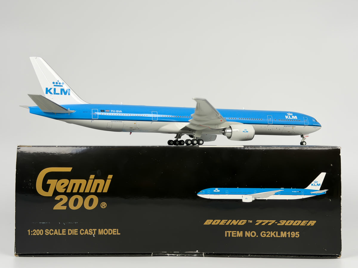 KLM Royal Dutch Airlines Boeing 777-300ER 1:200 Gemini Jets PH-BVA (G2KLM195)