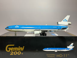 KLM Royal Dutch Airlines McDonnell Douglas MD-11 1:200 Gemini Jets PH-KCB (G2KLM493)