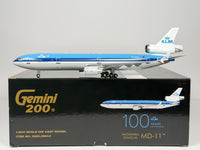 KLM Royal Dutch Airlines McDonnell Douglas MD-11 1:200 Gemini Jets PH-KCK (G2KLM844)