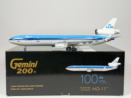 KLM Royal Dutch Airlines McDonnell Douglas MD-11 1:200 Gemini Jets PH-KCK (G2KLM844)