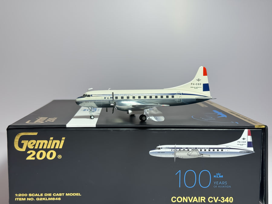 KLM Royal Dutch Convair CV-340 1:200 Gemini Jets PH-CGD (G2KLM846)