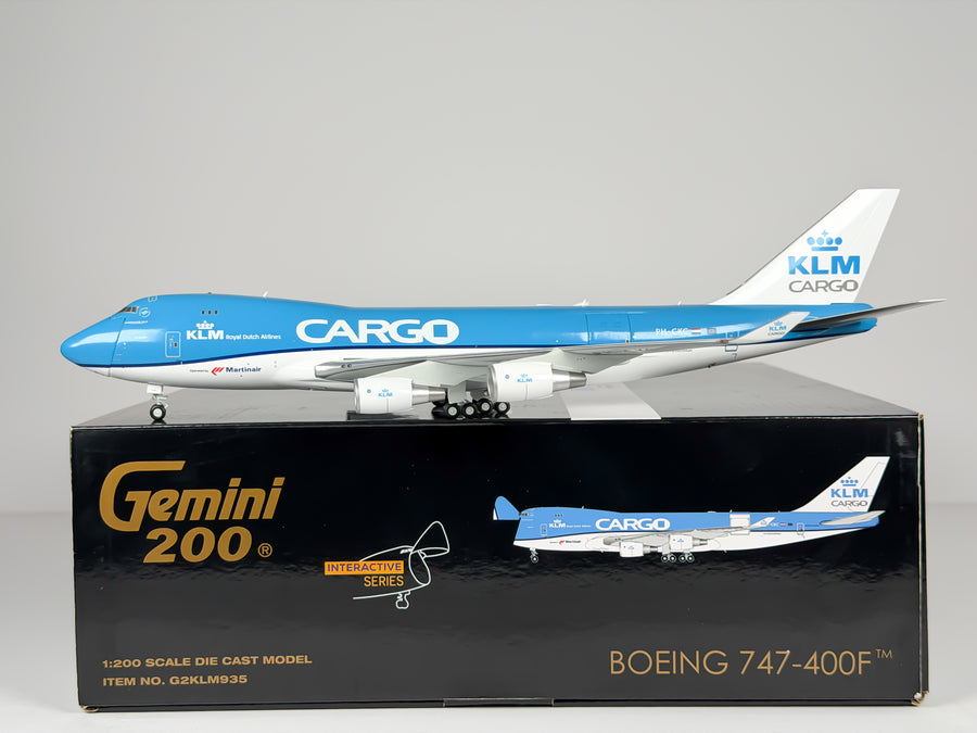 KLM Cargo Boeing 747-400F 1:200 Gemini Jets PH-CKC (G2KLM935)