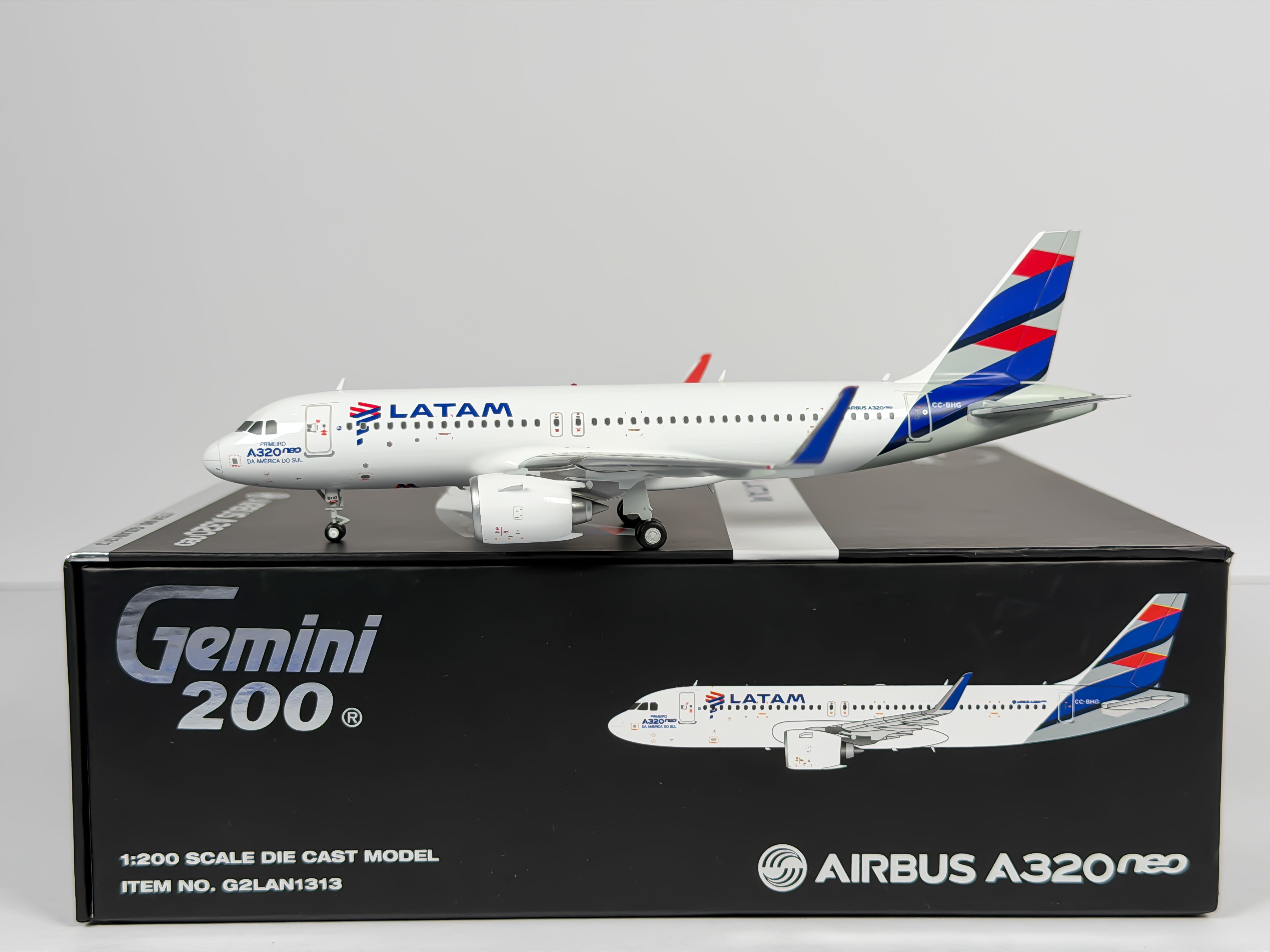 LATAM Airlines Airbus A320neo 1:200 Gemini Jets CC-BHG (G2LAN1313)