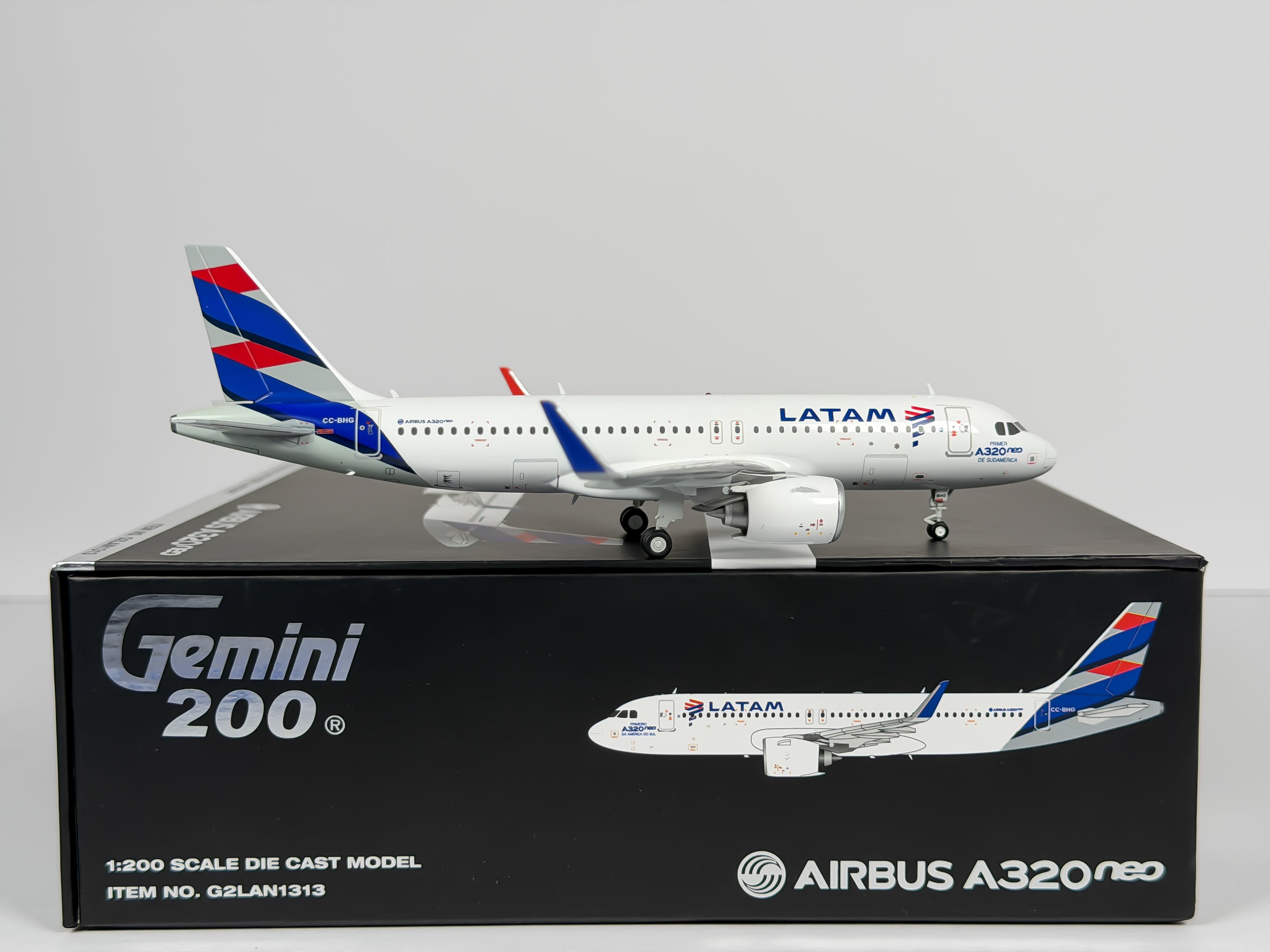 LATAM Airlines Airbus A320neo 1:200 Gemini Jets CC-BHG (G2LAN1313)