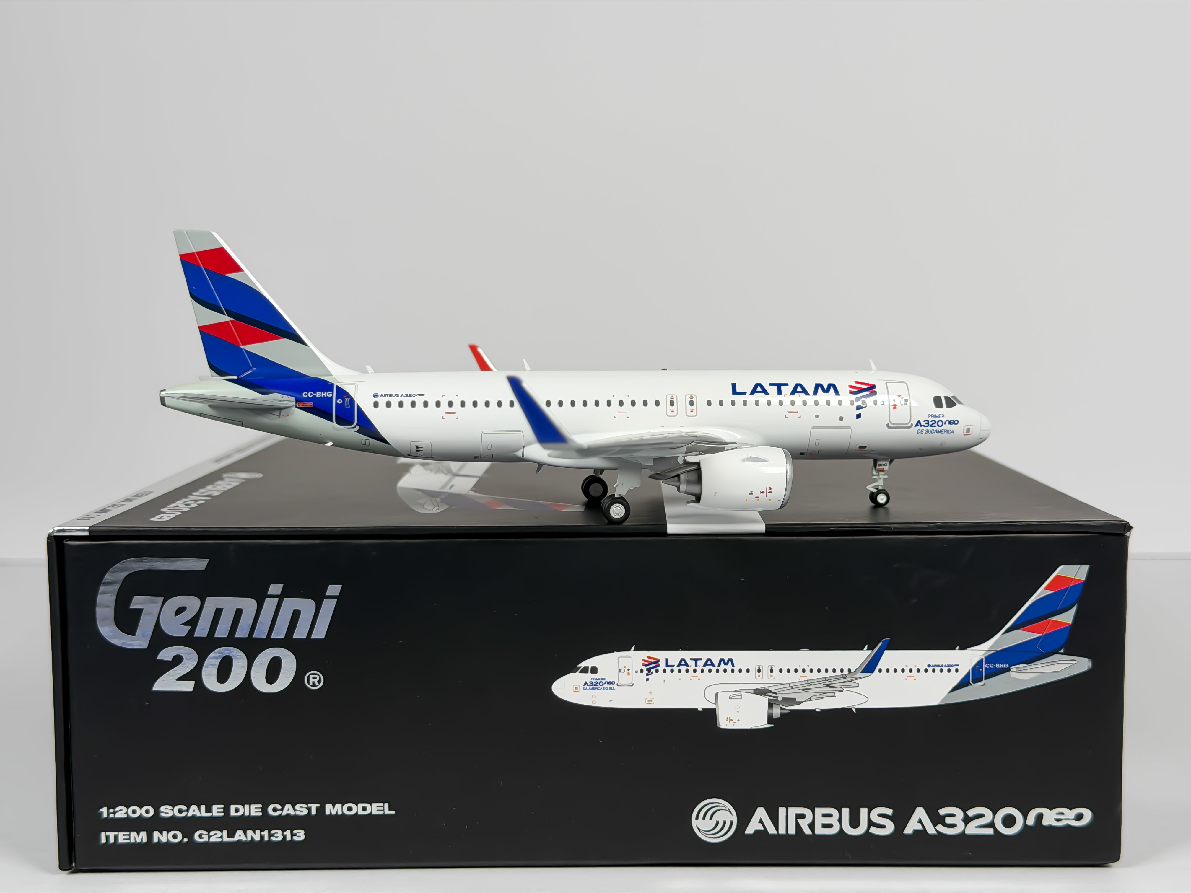 LATAM Airlines Airbus A320neo 1:200 Gemini Jets CC-BHG (G2LAN1313)