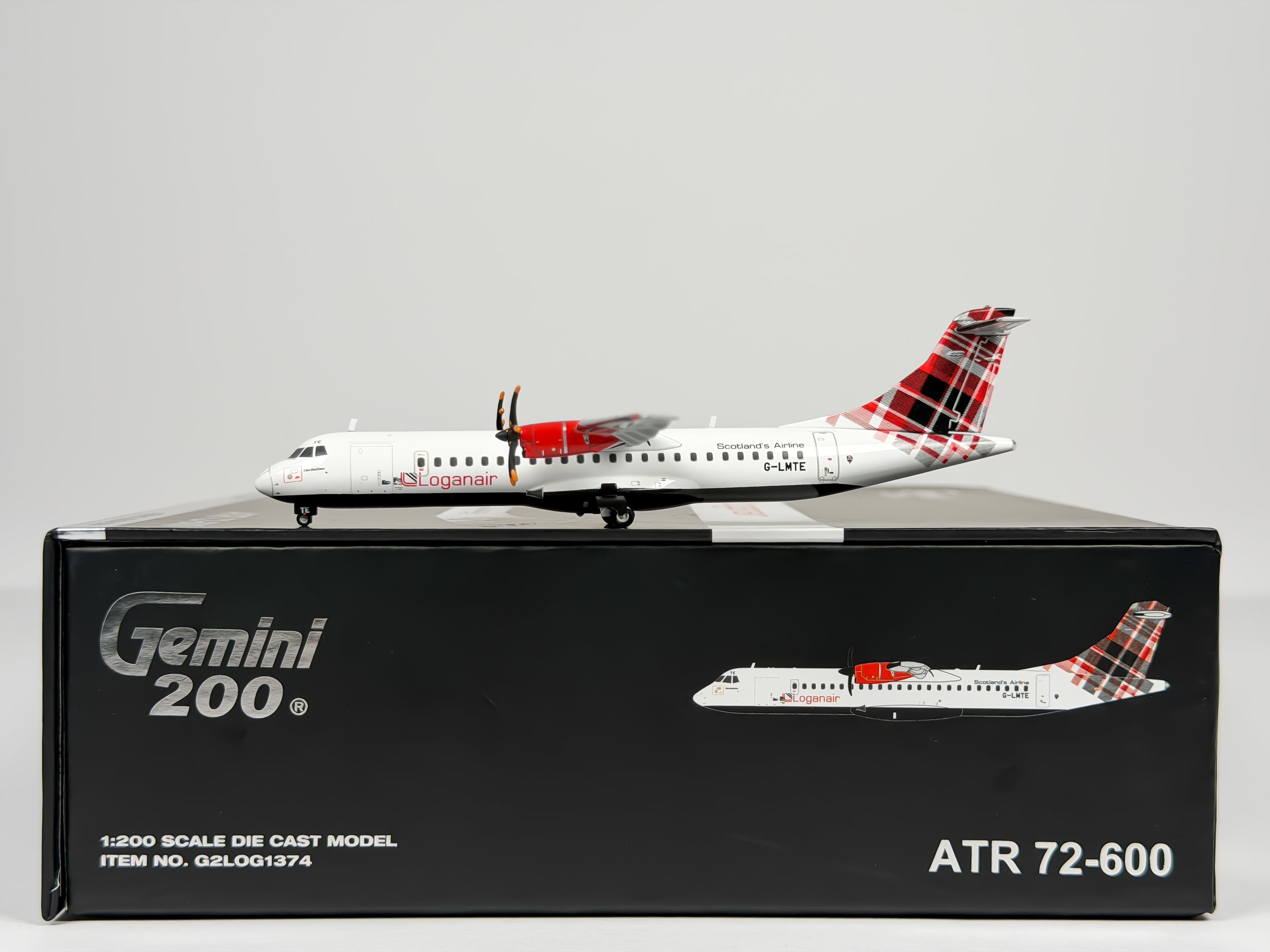 Loganair ATR 72-600 1:200 Gemini Jets G-LMTE (G2LOG1374)