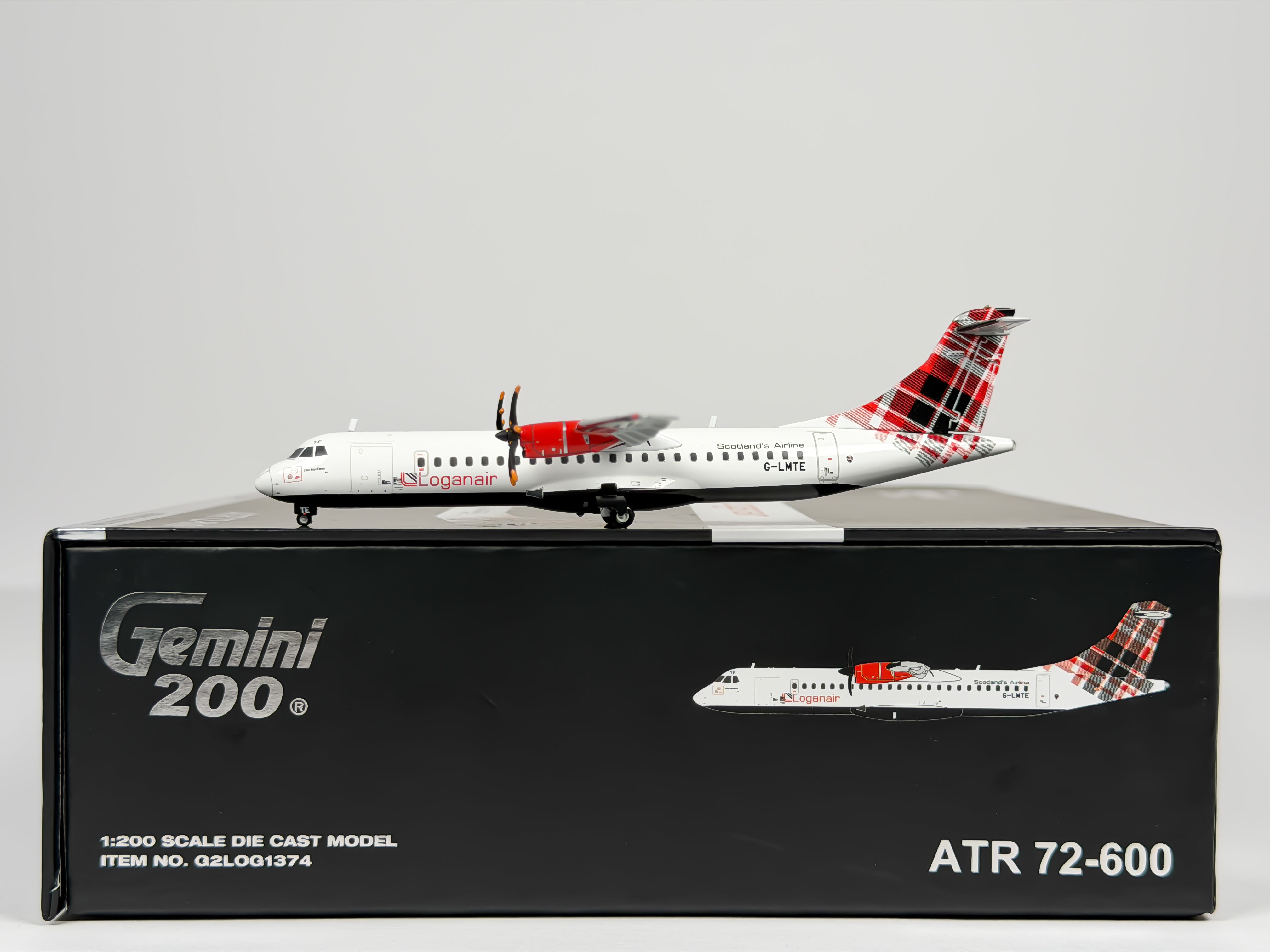 Loganair ATR 72-600 1:200 Gemini Jets G-LMTE (G2LOG1374)