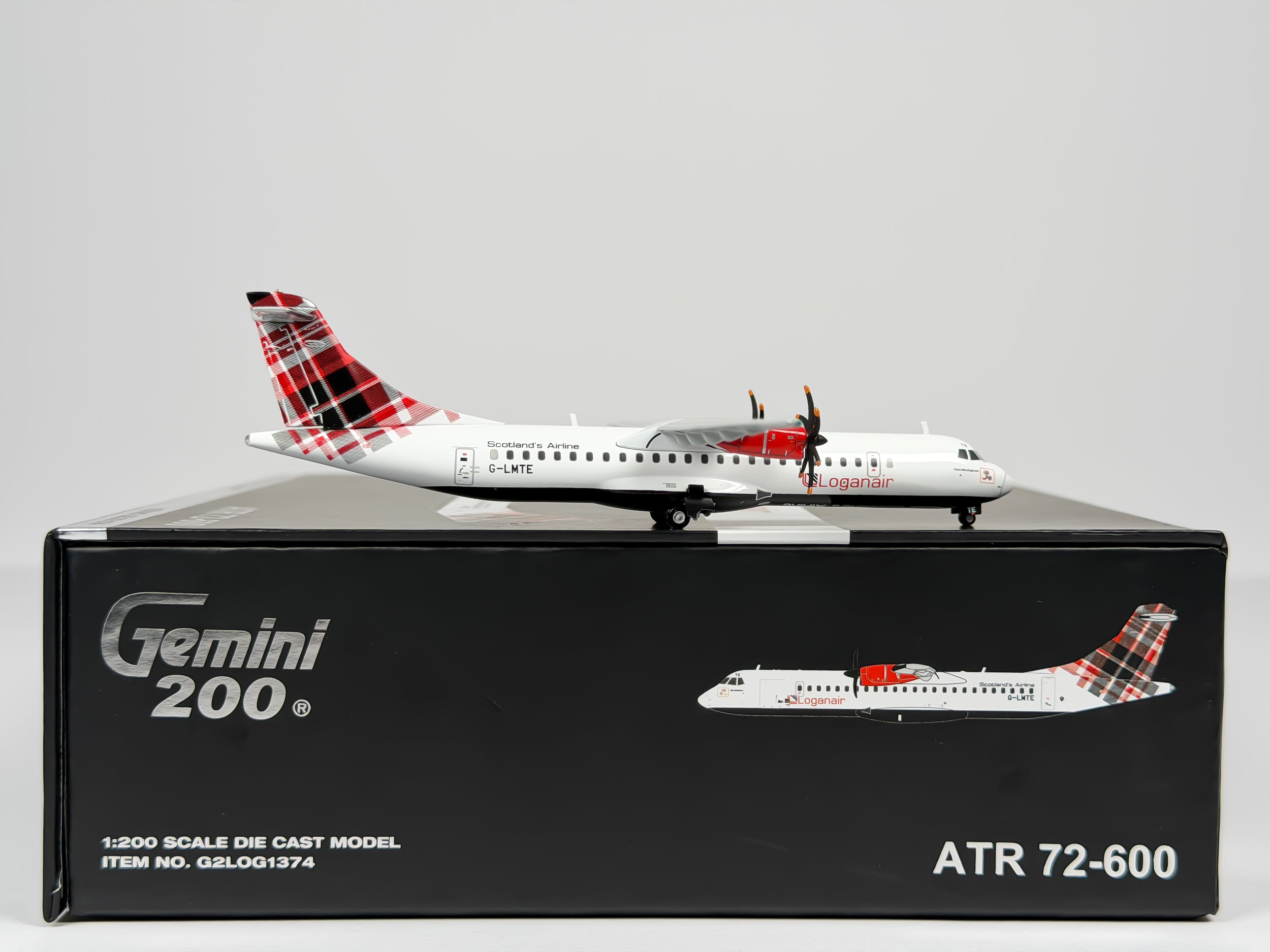 Loganair ATR 72-600 1:200 Gemini Jets G-LMTE (G2LOG1374)