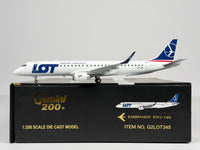 LOT Polish Airlines Embraer E195 1:200 Gemini Jets SP-LNE (G2LOT345)