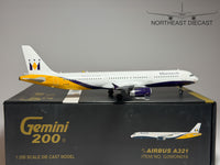 Monarch Airbus A321 1:200 Gemini Jets G-OZBL (G2MON016)