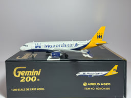 Monarch Airbus A320 1:200 Gemini Jets G-OZBX (G2MON350)