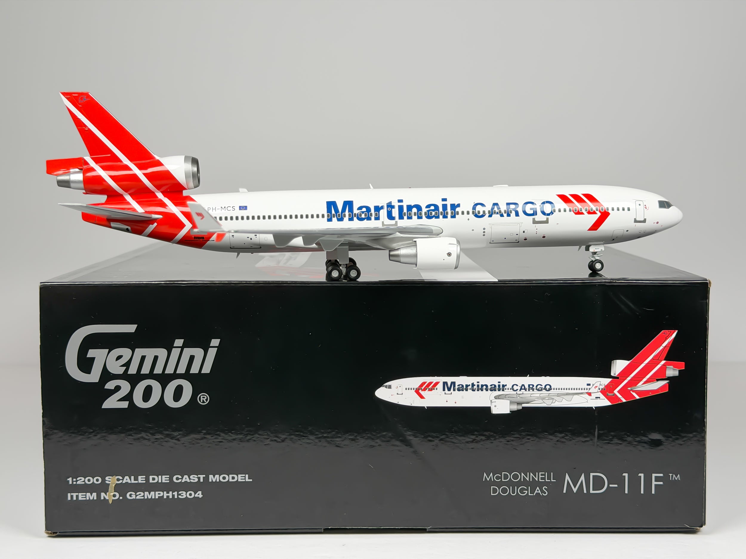 Martinair Cargo McDonnell Douglas MD-11F 1:200 Gemini Jets PH-MCS (G2MPH1304)