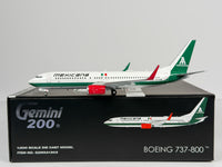 Mexicana Boeing 737-800 1:200 Gemini Jets XA-ASM (G2MXA1303)