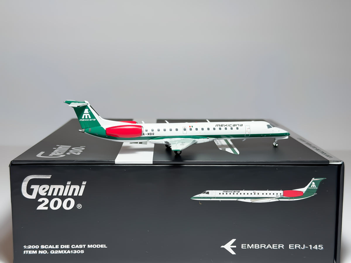 Mexicana Embraer E145 1:200 Gemini Jets XA-MBR (G2MXA1305)