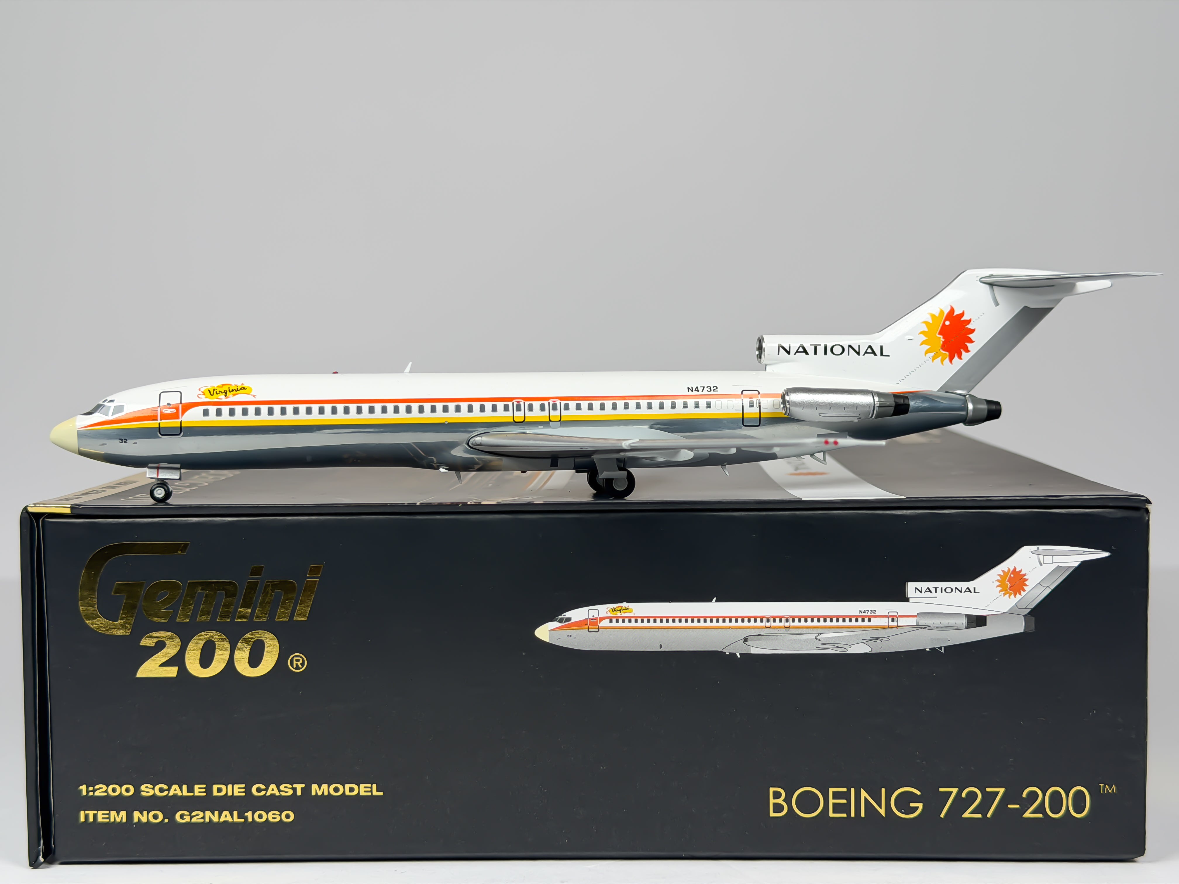 National Airlines Boeing 727-200 1:200 Gemini Jets N4732 (G2NAL1060)