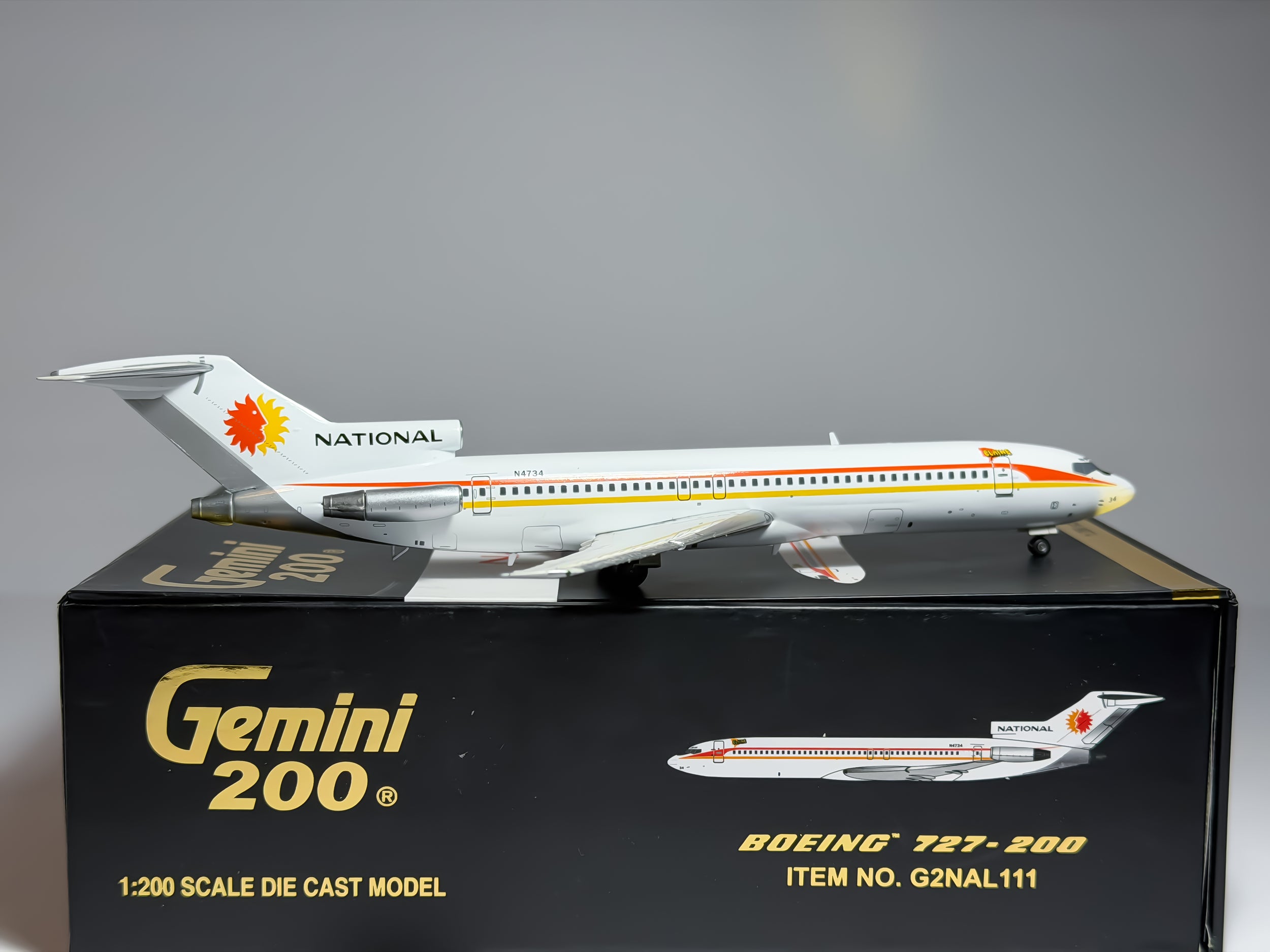 National Airlines Boeing 727-200 1:200 Gemini Jets N4734 (G2NAL111)