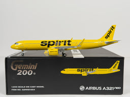 Spirit Airlines Airbus A321neo 1:200 Gemini Jets N702NK (G2NKS1254)