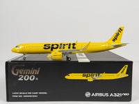 Spirit Airlines Airbus A321neo 1:200 Gemini Jets N702NK (G2NKS1254)