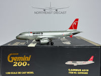Northwest Airlines Airbus A319 1:200 Gemini Jets N367NB (G2NWA003)