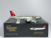 Northwest Airlines Airbus A320 1:200 Gemini Jets N354NW (G2NWA080)