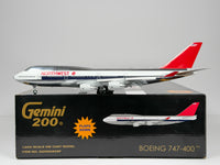 Northwest Airlines Boeing 747-400 1:200 Gemini Jets N663US (G2NWA909F) (Flaps Down Version)