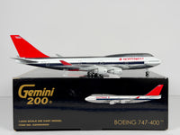 Northwest Airlines Boeing 747-400 1:200 Gemini Jets N663US (G2NWA909)