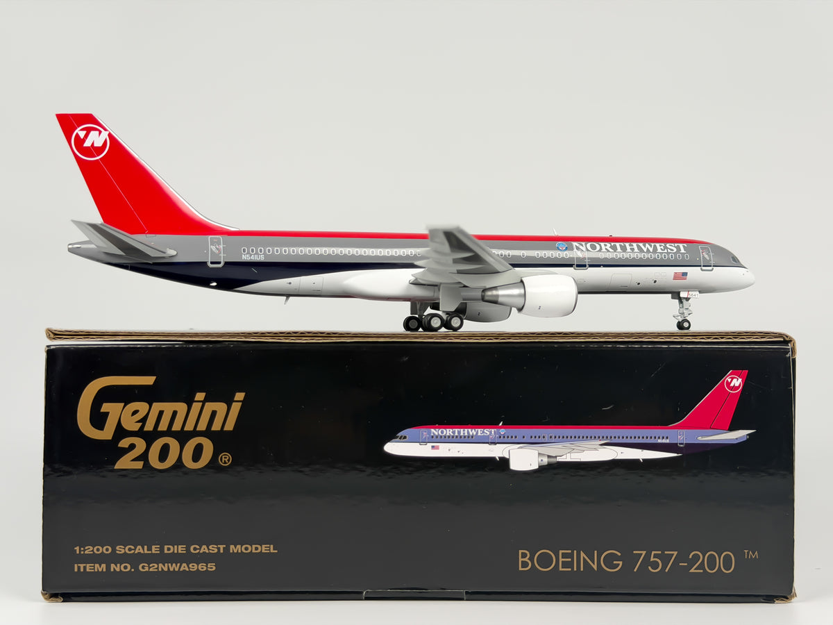 Northwest Airlines Boeing 757-200 1:200 Gemini Jets N541US (G2NWA965)