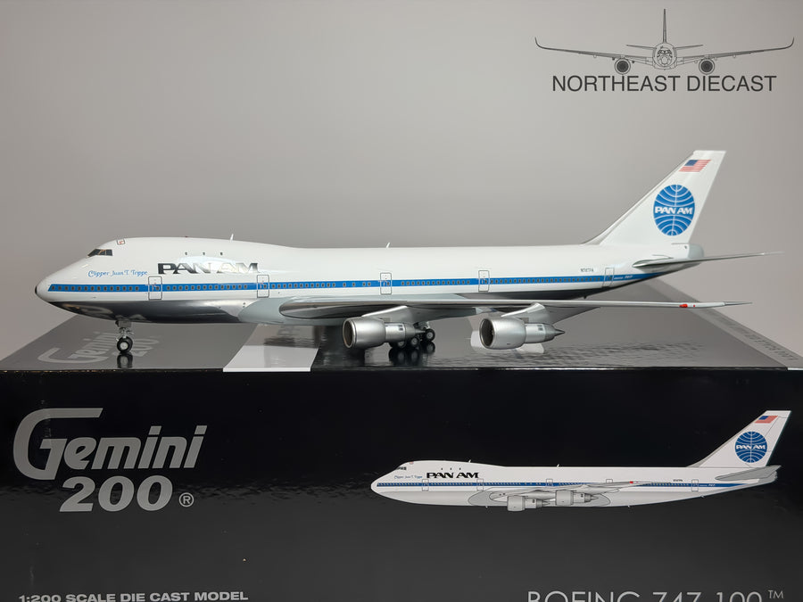 Pan American Boeing 747-100 1:200 Gemini Jets N747PA (G2PAA1248)