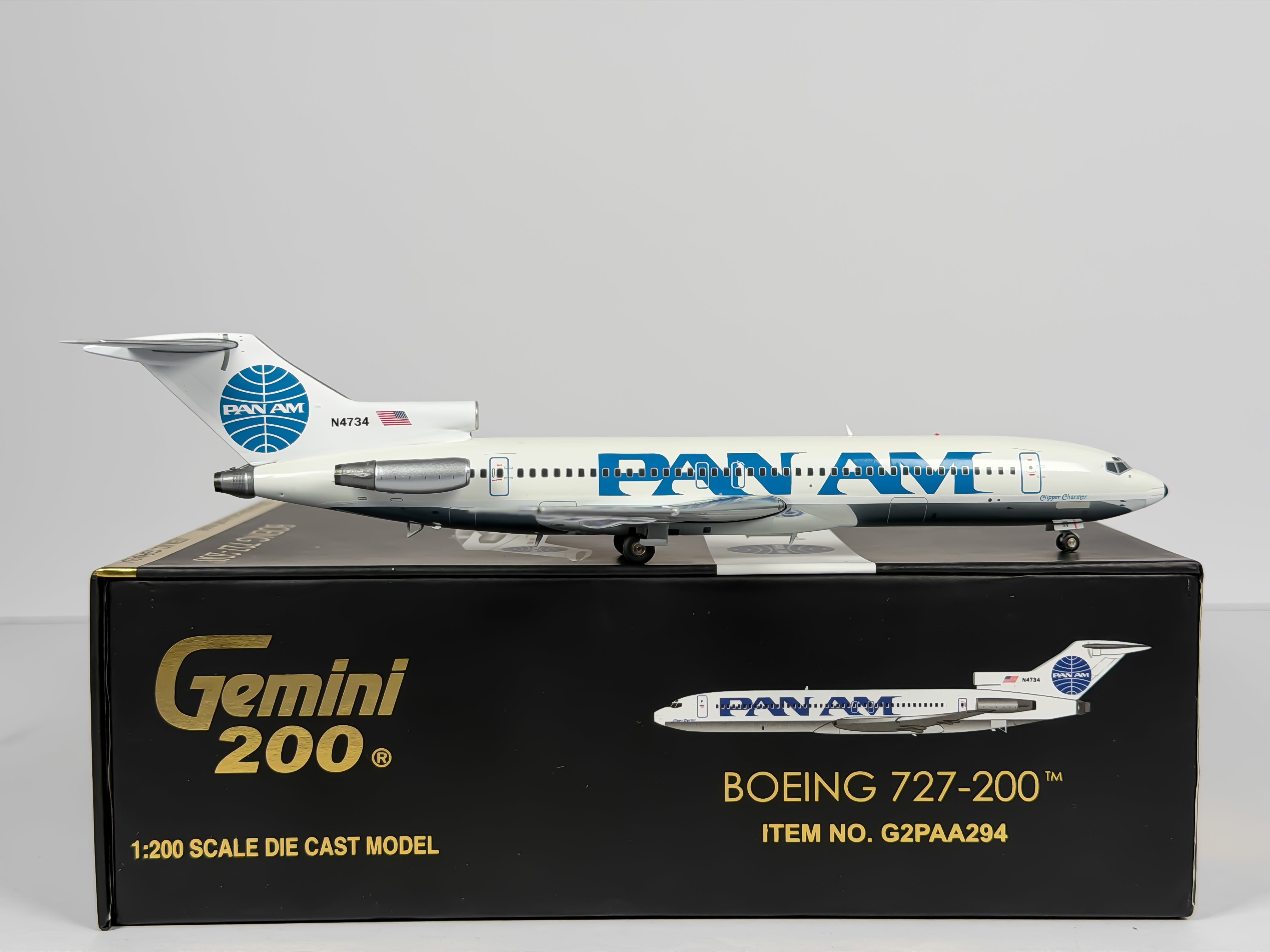 Pan American Boeing 727-200 1:200 Gemini Jets N4734 (G2PAA294)