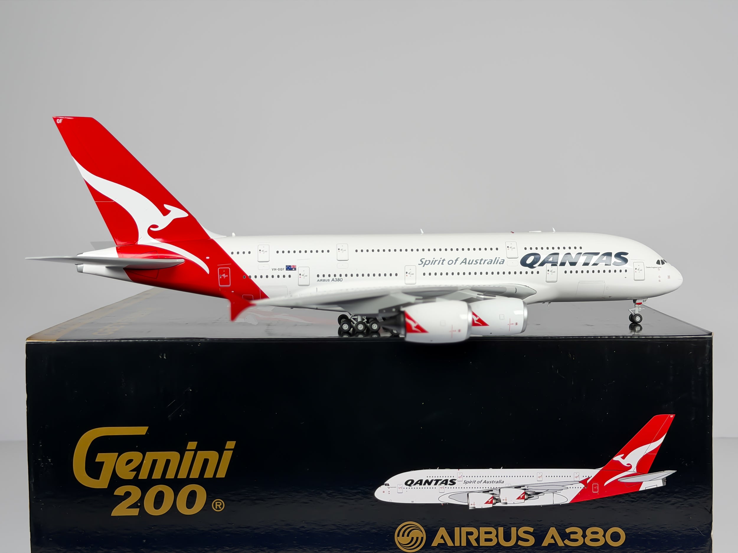 Qantas Airways Airbus A380-800 1:200 Gemini Jets VH-OQF (G2QFA510)