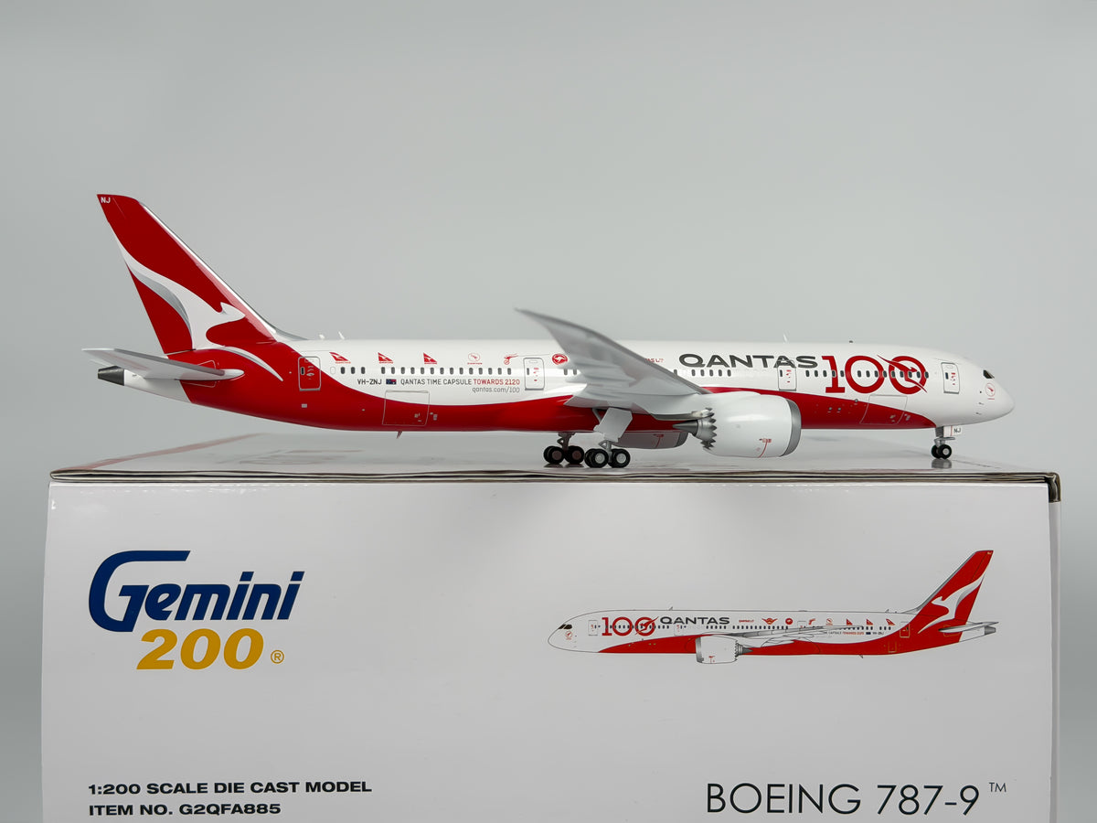Qantas Airways Boeing 787-9 1:200 Gemini Jets VH-ZNJ (G2QFA885)