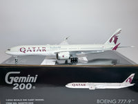 Qatar Airways Boeing 777-9 1:200 Gemini Jets A7-BKA (G2QTR1322)