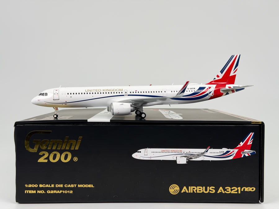 Royal Air Force Airbus A321neo 1:200 Gemini Jets G-XATW (G2RAF1012)