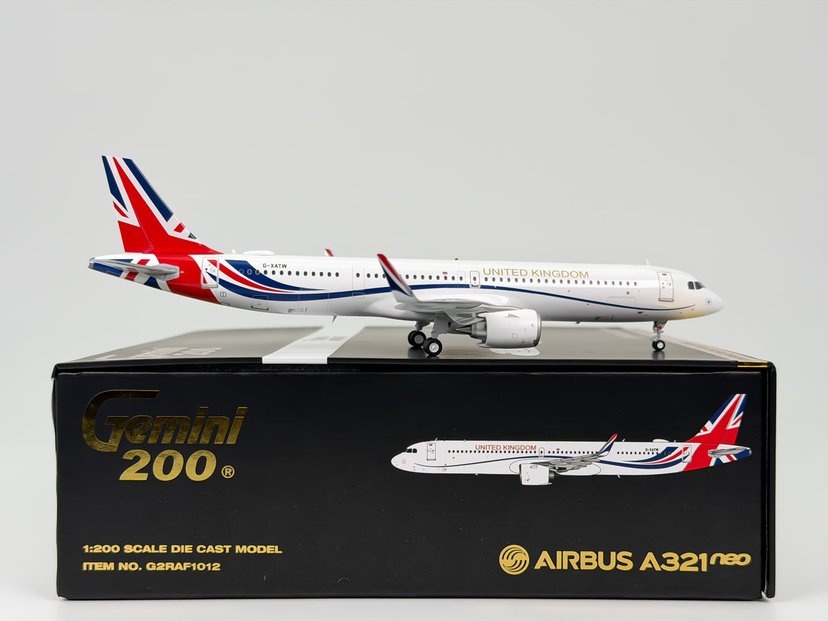 Royal Air Force Airbus A321neo 1:200 Gemini Jets G-XATW (G2RAF1012)