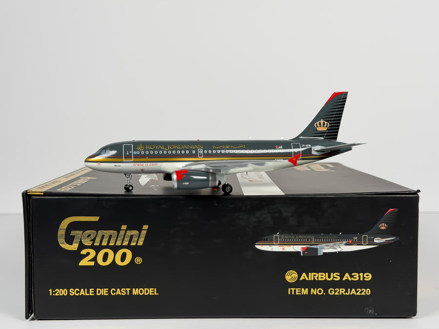 Royal Jordanian Airbus A319 1:200 Gemini Jets JY-AYM (G2RJA220)