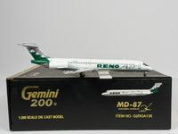Reno Air McDonnell Douglas MD-87 1:200 Gemini Jets N751RA (G2ROA135)