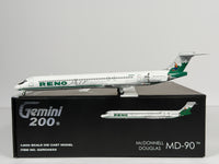 Reno Air McDonnell Douglas MD-90 1:200 Gemini Jets N905RA (G2ROA833)
