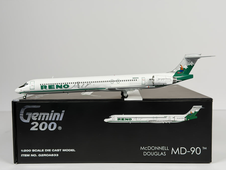 Reno Air McDonnell Douglas MD-90 1:200 Gemini Jets N905RA (G2ROA833)