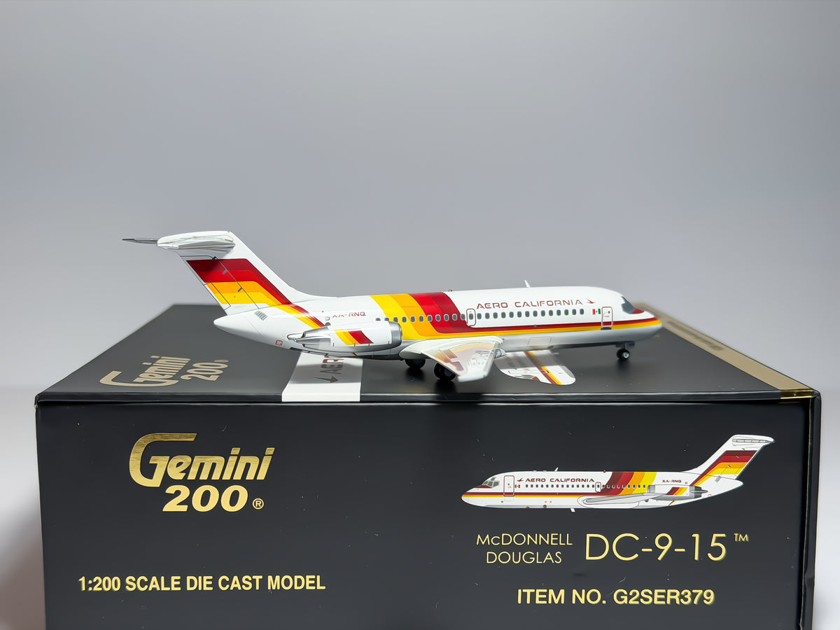 Aero California Douglas DC-9-15 1:200 Gemini Jets XA-RNQ (G2SER379)