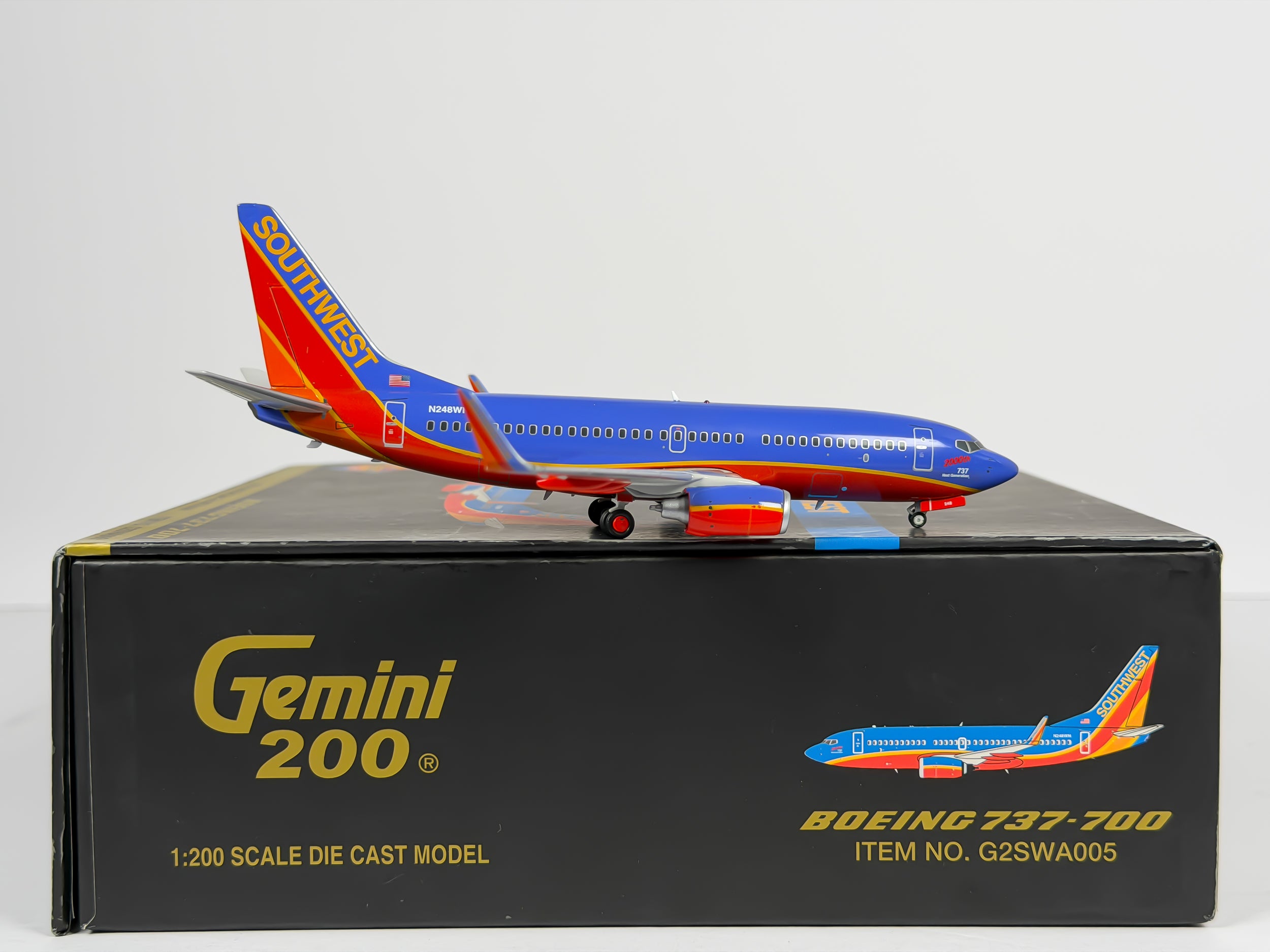 Southwest Airlines Boeing 737-700 1:200 Gemini Jets N248WN (G2SWA005)
