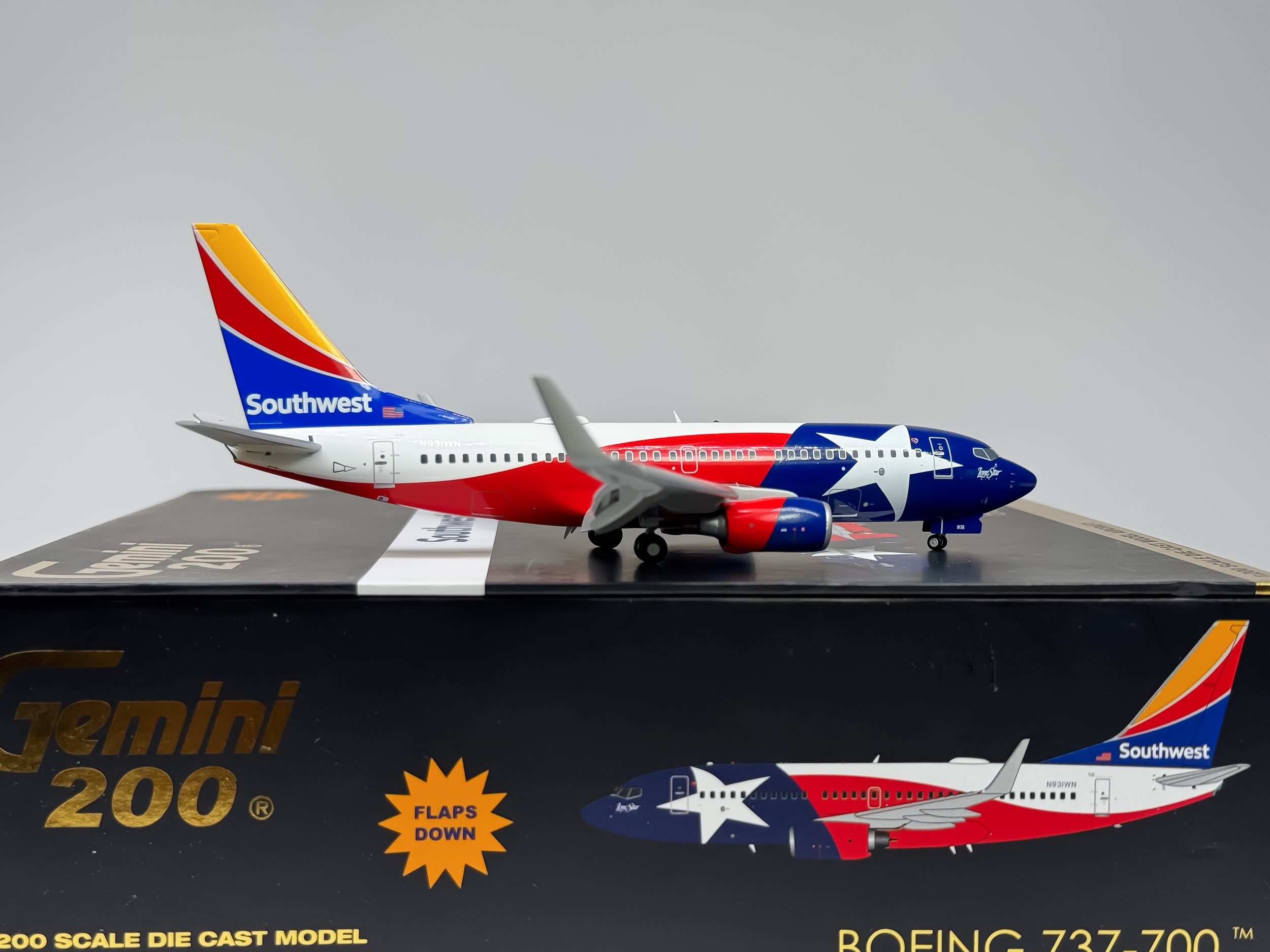 Southwest Airlines Boeing 737-700 1:200 Gemini Jets N931WN (G2SWA1009F)