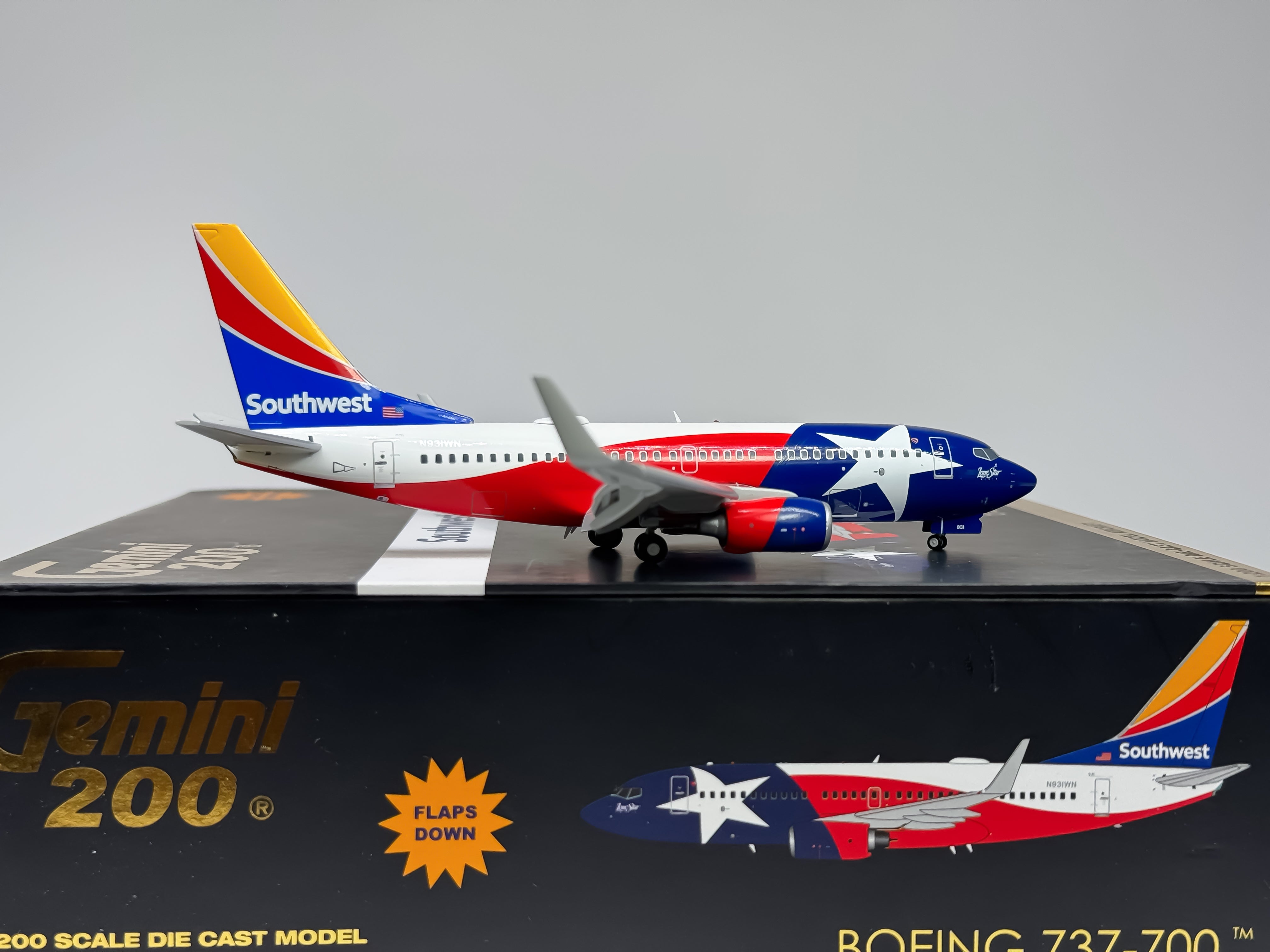 Southwest Airlines Boeing 737-700 1:200 Gemini Jets N931WN (G2SWA1009F)