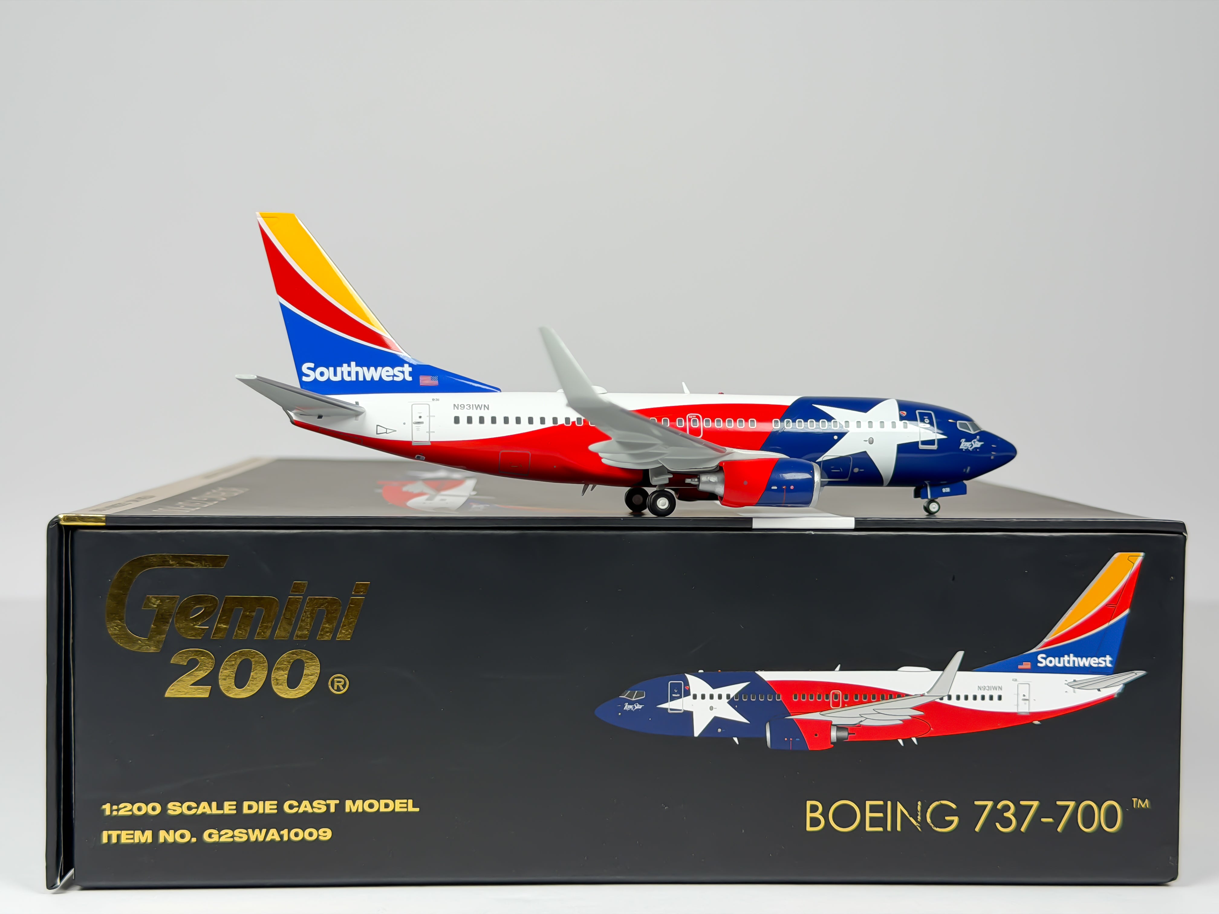Southwest Airlines Boeing 737-700 1:200 Gemini Jets N931WN (G2SWA1009)