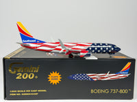 Southwest Airlines Boeing 737-800 1:200 Gemini Jets N500WR (G2SWA1042F) (Flaps Down Version)