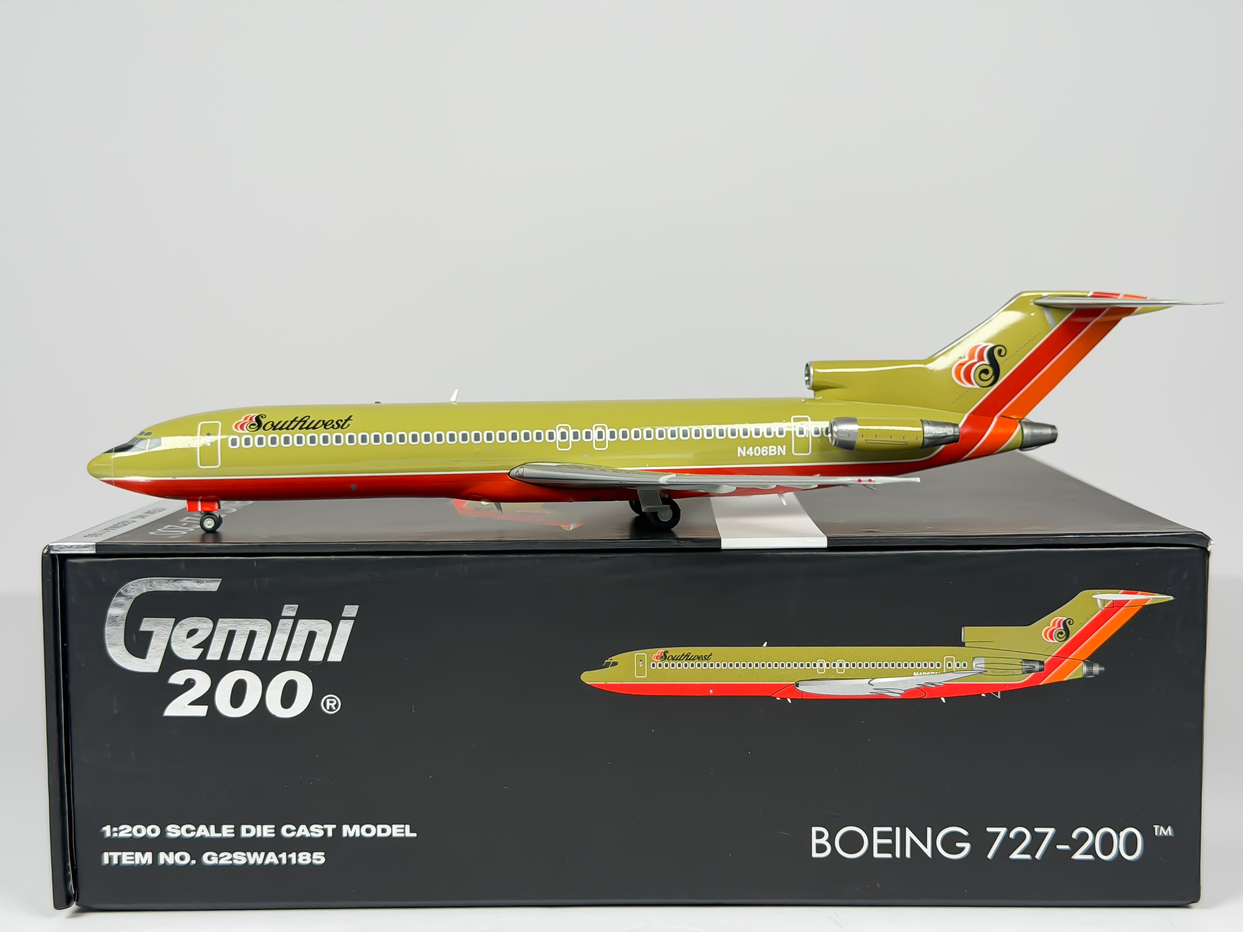 Southwest Airlines Boeing 727-200 1:200 Gemini Jets N406BN (G2SWA1185)