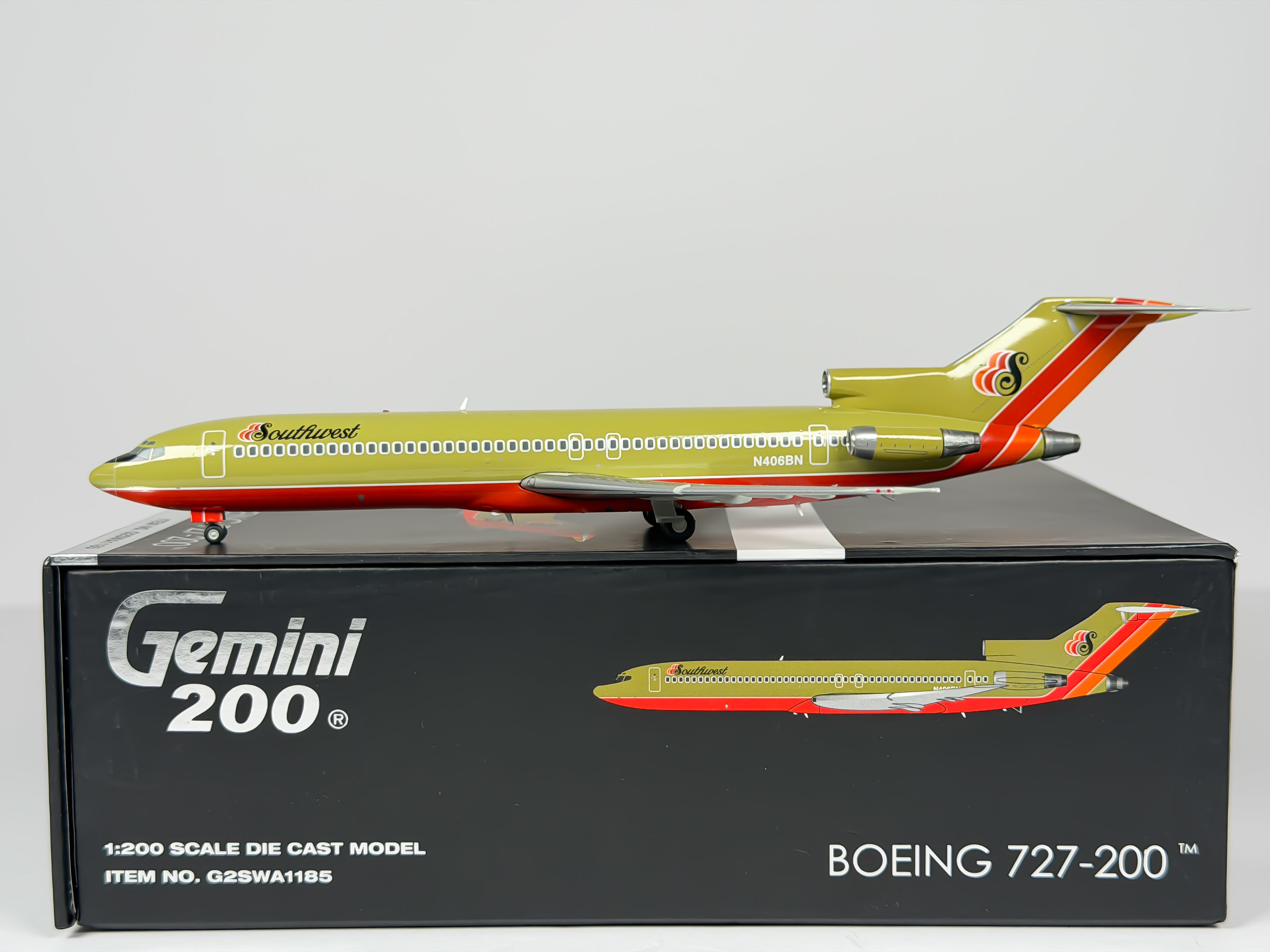 Southwest Airlines Boeing 727-200 1:200 Gemini Jets N406BN (G2SWA1185)