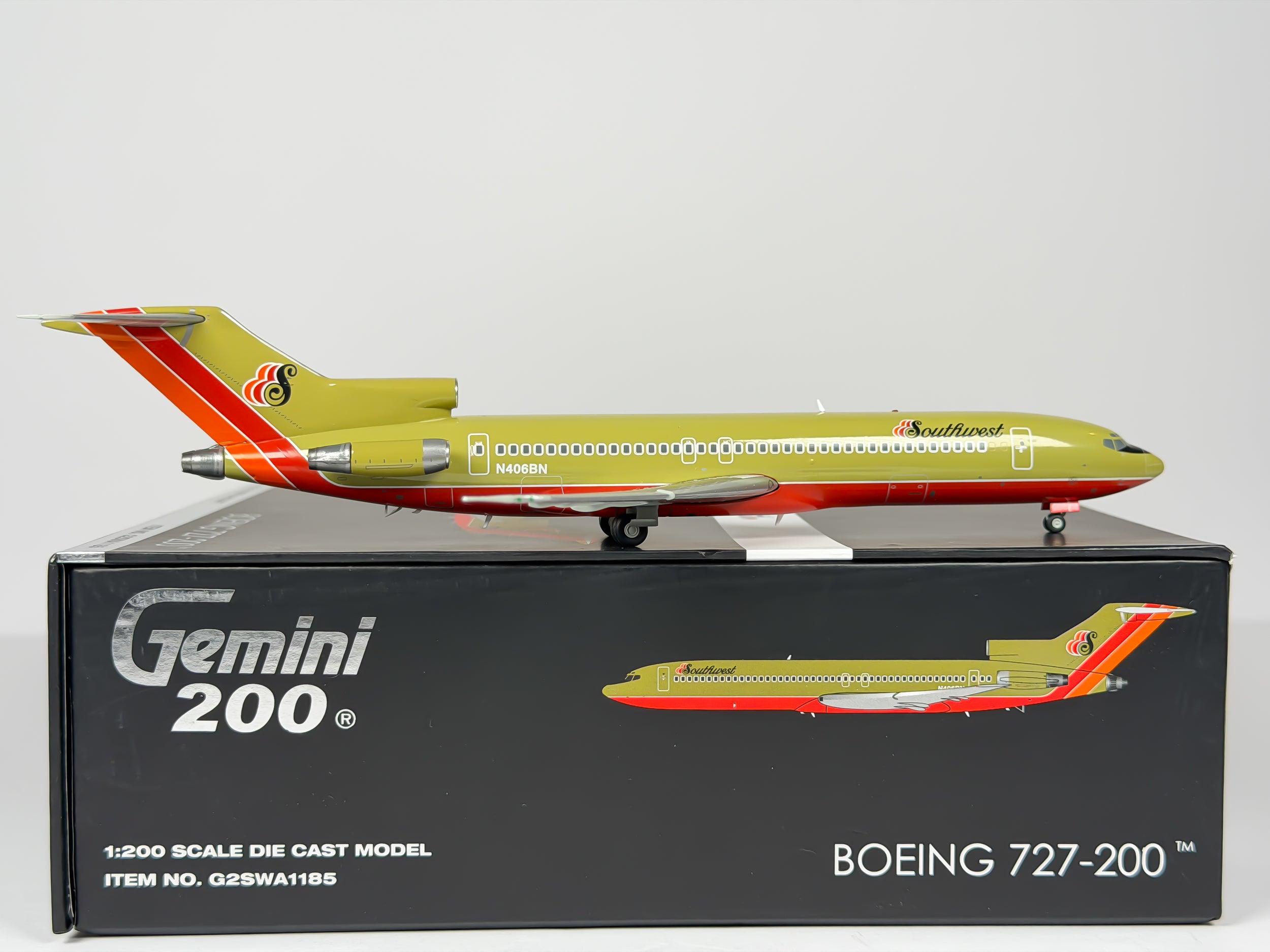 Southwest Airlines Boeing 727-200 1:200 Gemini Jets N406BN (G2SWA1185)