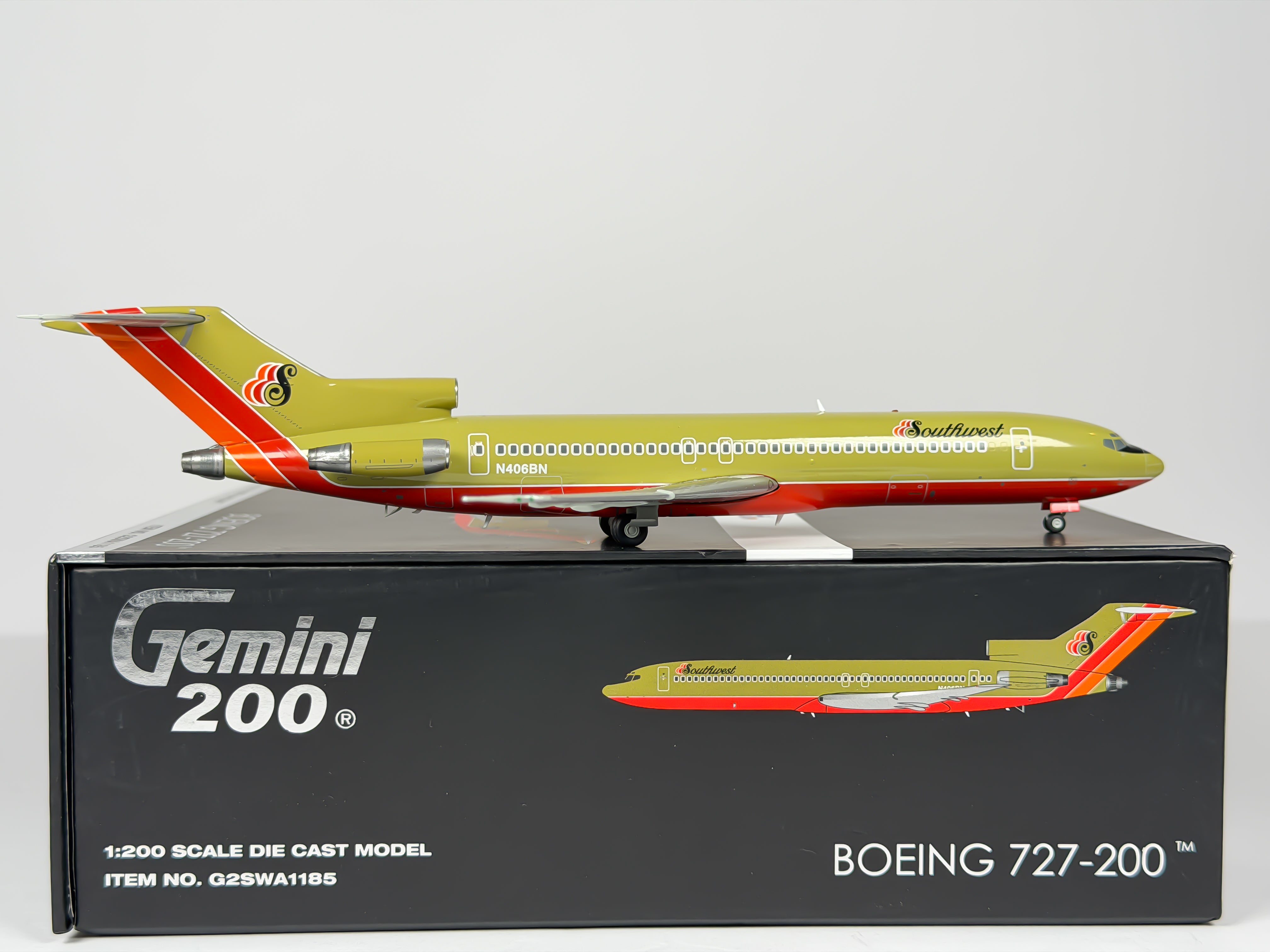 Southwest Airlines Boeing 727-200 1:200 Gemini Jets N406BN (G2SWA1185)